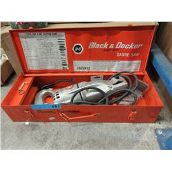 Black & Decker heavy duty saber saw - used