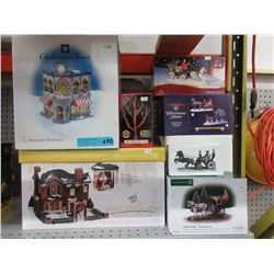 7 Boxed Christmas decorations - said to be new