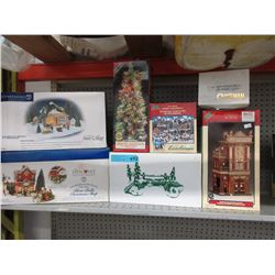 7 Boxed Christmas ornaments - said to be new