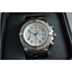 BREITLING SUPER AVENGER WATCH WITH BOX