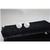 Image 1 : PAIR OF 18K WHITE GOLD EAR STUDS