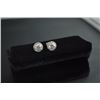 Image 5 : PAIR OF 18K WHITE GOLD EAR STUDS