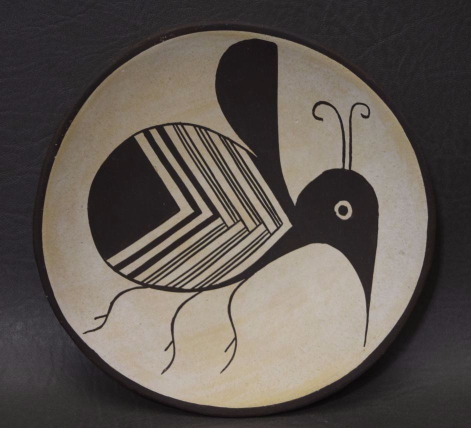 ACOMA POTTERY PLATE (LOWDEN)