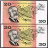 Image 2 : Australia, Twenty Dollar, Phillips/Randall (1968) (R.403)