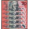 Image 1 : Australia, Twenty Dollar, Stevens/Henry (2008) (R.421bF) AA/08 743191/95
