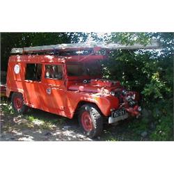 An Austin Gipsey Fire Engine, 4WD, circa 1960, registration number 152 TCV, red (!), MOT exempt,...