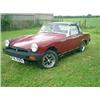 Image 1 : An MG Midget, 1981, registration number AYA 599X, damask red, MOT'd to June 2004, this car has on...