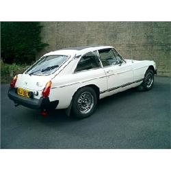 WITHDRAWN: An MGB GT, 1981, registration number NLG 669W, Old English White, MOT'd to April 2004,...