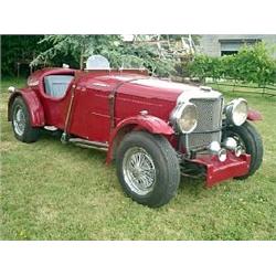 A Talbot Special Bodied 90, (no doors), 1950, registration number KLJ 826, 2 litre engine, red....