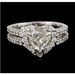 14KT White Gold 1.49ctw Diamond Ring