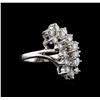 Image 1 : 1.95ctw Diamond Ring - 14KT White Gold
