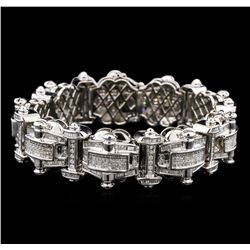 10.00ctw Diamond Bracelet - 14KT White Gold