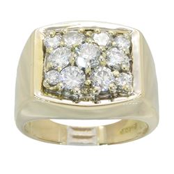 1.75ctw Diamond Ring - 14KT Yellow Gold