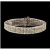 Image 1 : 14KT White Gold 7.23ctw Diamond Bracelet
