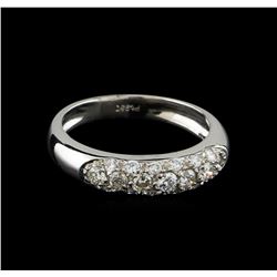 0.55ctw Diamond Ring - Platinum