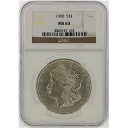 1900 NGC MS63 Morgan Silver Dollar