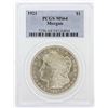 Image 1 : 1921 PCGS MS64 Morgan Silver Dollar