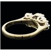 Image 3 : 14KT Yellow Gold 1.25ctw Diamond Ring