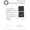 Image 3 : 14KT White Gold 27.84ctw Tanzanite and Diamond Necklace