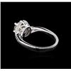 Image 3 : 0.96ctw Diamond Ring - 14KT White Gold