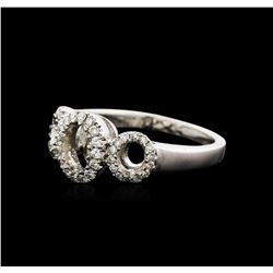 18KT White Gold 0.25ctw Diamond Ring