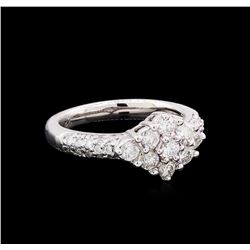 0.95ctw Diamond Ring - 14KT White Gold