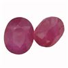 Image 1 : 16.69ctw Oval Mixed Ruby Parcel