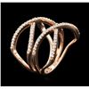 Image 3 : 0.53ctw Diamond Ring - 14KT Rose Gold