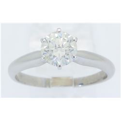 1.17ct Diamond Solitaire Ring - 14KT White Gold