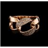 Image 2 : 0.41ctw Diamond Ring - 14KT Rose Gold