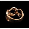 Image 3 : 0.41ctw Diamond Ring - 14KT Rose Gold