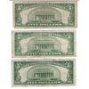 Image 2 : 1934 $5 Silver Certificate Currency Lot of 3