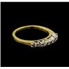 Image 1 : 0.25ctw Diamond Ring - 14KT Yellow Gold
