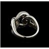 Image 3 : 0.48ctw Diamond Ring - 14KT White Gold