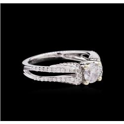 14KT White Gold 0.61ct Diamond Engagement Ring
