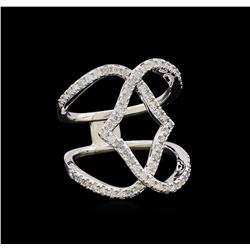 0.58ctw Diamond Ring - 14KT White Gold