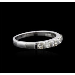 18KT White Gold 0.40ctw Diamond Ring