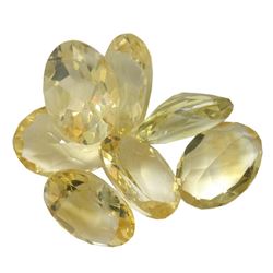 31.08ctw Oval Mixed Citrine Quartz Parcel