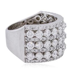 14KT White Gold 2.59ctw Diamond Ring