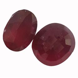 11.01ctw Oval Mixed Ruby Parcel