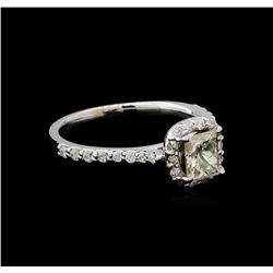 1.17ctw Diamond Ring - 14KT White Gold