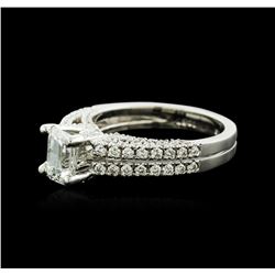 18KT White Gold 1.67ctw Diamond Ring