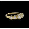 Image 1 : 1.17ctw Diamond Ring - 14KT Yellow Gold