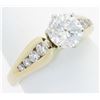 Image 3 : 1.41ctw Diamond Ring - 14KT Yellow Gold