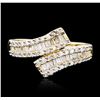 Image 2 : 10KT Yellow Gold 0.50ctw Diamond Ring