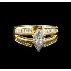 2.17ctw Diamond Ring - 14KT Yellow Gold