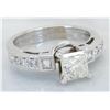 Image 8 : 1.17ctw Diamond Ring - 14KT White Gold