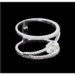 0.99ctw Diamond Ring - 14KT White Gold