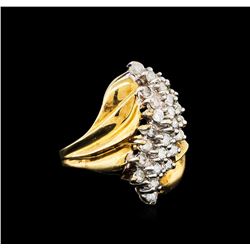 0.95ctw Diamond Ring - 10KT Yellow Gold