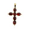 Image 7 : 18KT Yellow Gold 55.92ctw Pyrope-Almandite Garnet Jewelry Suite